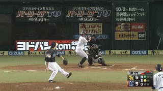 １０回裏３脇谷さよなら (1)