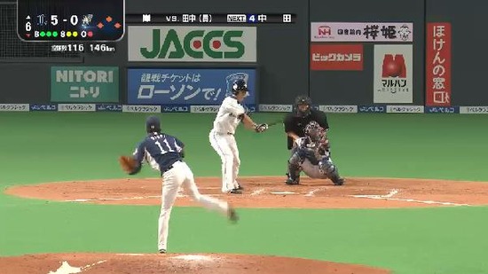 ６回裏５田中押し出し (2)