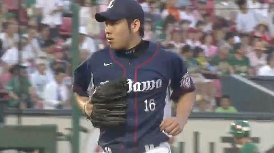 １回裏４サンチェス三振 (2)