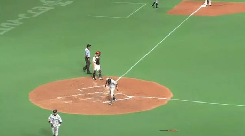 3回表1鬼崎タイムリー2ベース (2)