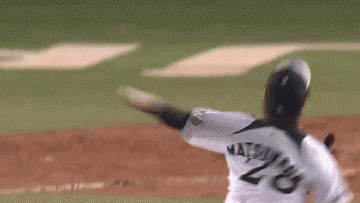 ８回表３代打渡辺２点タイムリー２ベース (1)