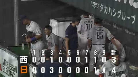9回表5試合終了 (3)