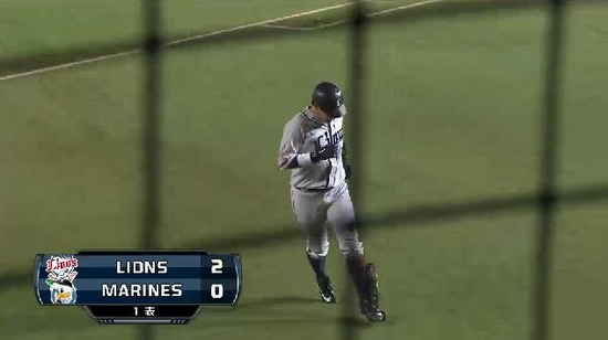 １回表２浅村タイムリー、エラー２点 (3)