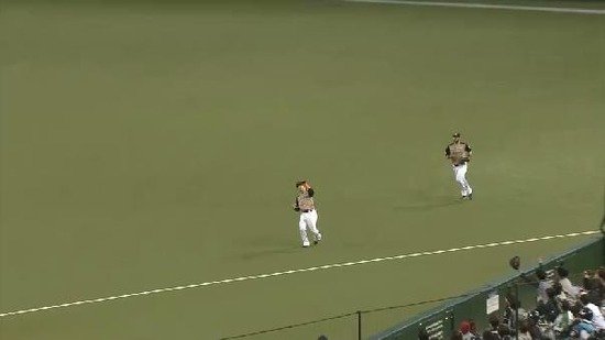 1回裏５メヒアフライ (2)