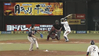 ９回裏５浅村２点タイムリーヒット (1)