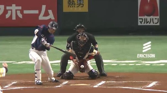 10回表１秋山三振 (1)