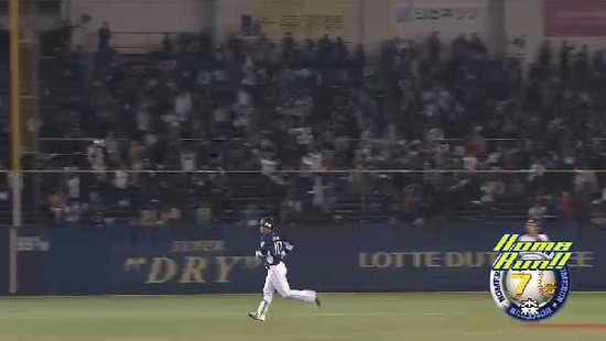 ３回表１森HR (2)