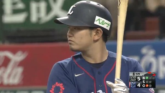 ８回裏３森三振 (1)
