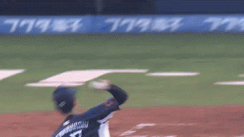 1回裏3浅村ファンプレー (1)