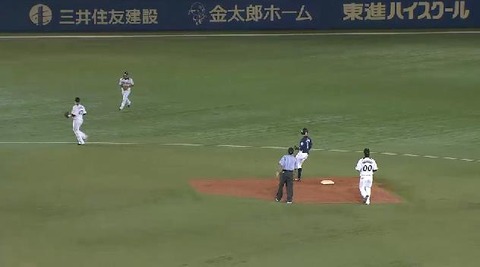 9回表1ひちょり2ベース