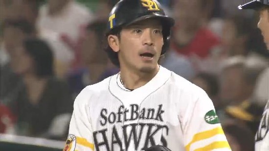 2回裏１イデホ四球松田ヒット１塁２塁 (2)