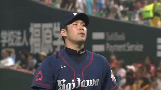 ８回裏１増田三者凡退 (2)