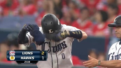 2回表2森本2点タイムリー逆転 (2)