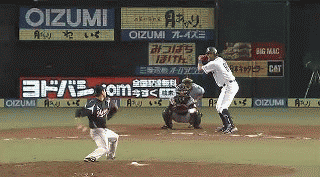 ７回裏１メヒアHR (1)