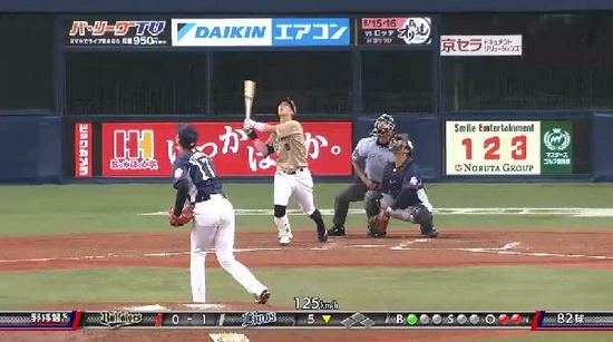 ５回裏２三者凡退 (1)