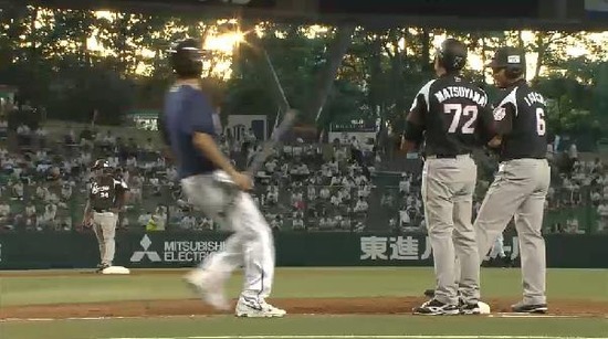 2回表2デスパイネ井口連打 (2)