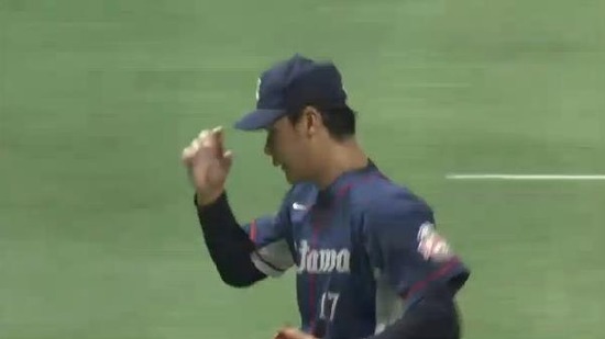 1回裏4満塁松田ゲッツー (1)