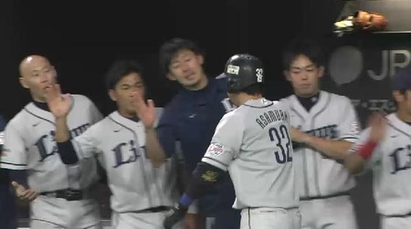 １回表１浅村HR (2)