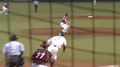 ７回裏１炭谷タイムリー (2)