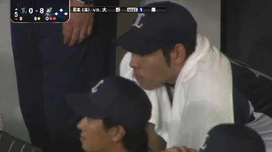 ５回裏５レアード満塁弾 (1)