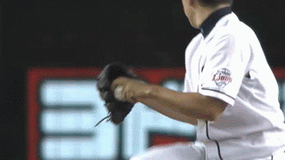 1回表3中田三振