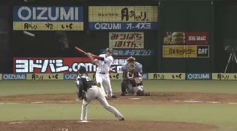 ４回裏１斉藤ヒット金子タイムリー (3)