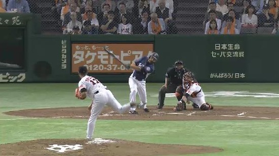 ３回表７セラテリ２点タイムリー (2)