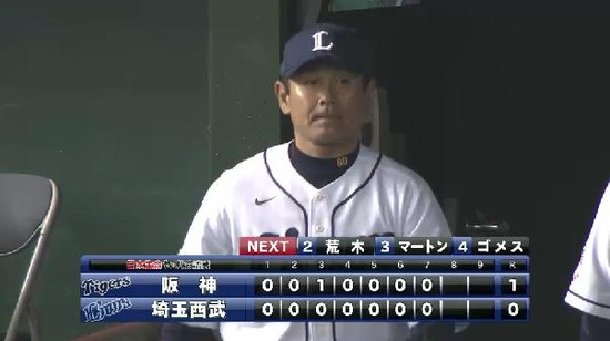 ７回裏３金子三振 (2)