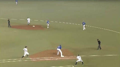 7回裏2渡辺ゲッツー