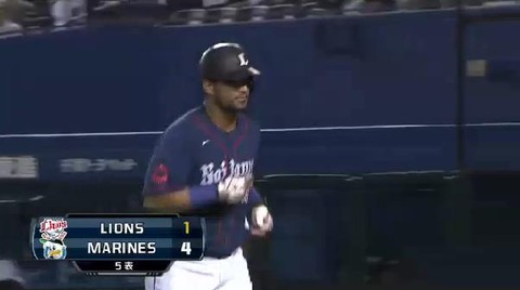 ５回表１メヒア３試合連続HR (3)