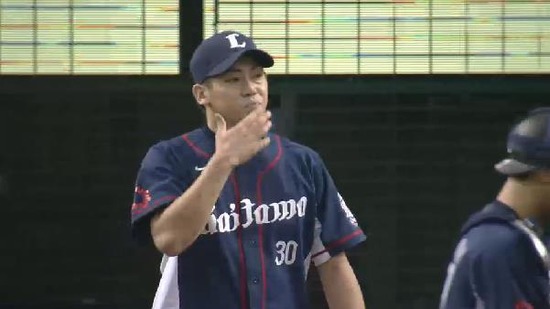 ７回表５デスパイネ内野安打2点 (2)