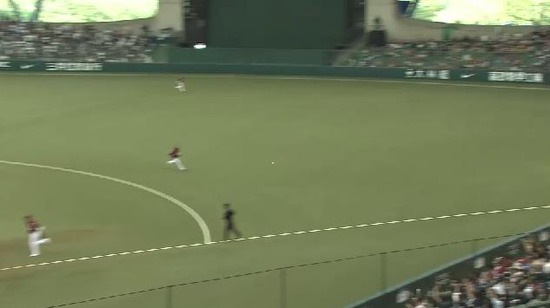 2回裏3栗山タイムリー (1)