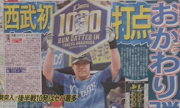 中村剛也