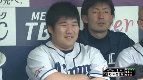 １回表２山川１打席目 (2)