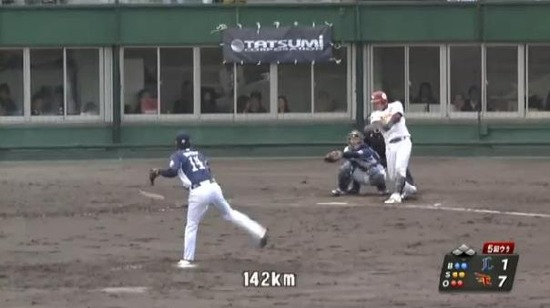 5回裏１増田三者凡退 (1)