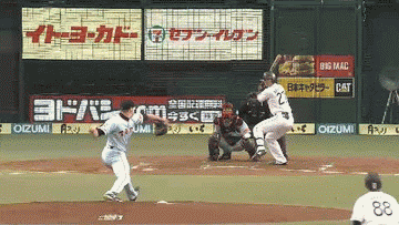 ２回裏１炭谷タイムリー