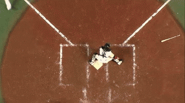 ４回表５森タイムリー浅村本塁死 (2)