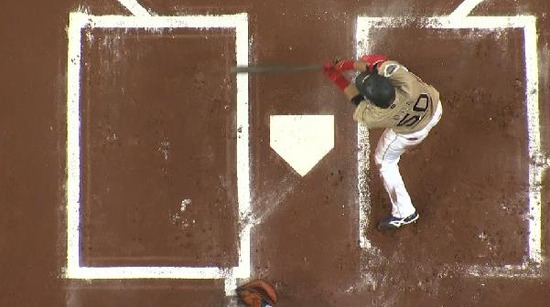 ６回裏１小田三振 (3)