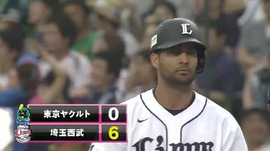 ５回裏２メヒア２点タイムリー (2)