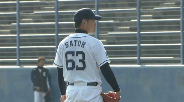 8回表1三者凡退佐藤勇 (2)