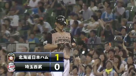 5回表2中田タイムリー (1)