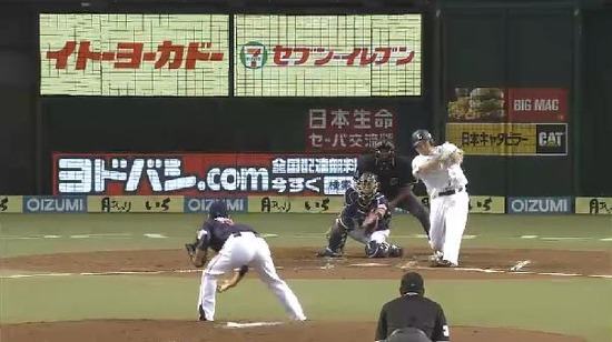 1回裏1浅村おかわり連打 (2)