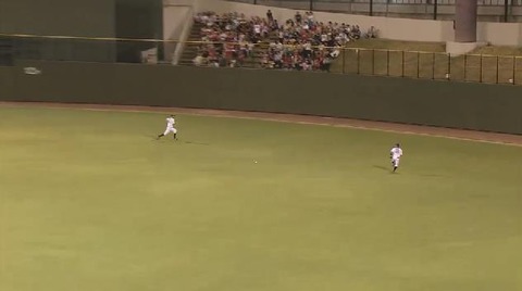 6回表2今宮2ベース (2)