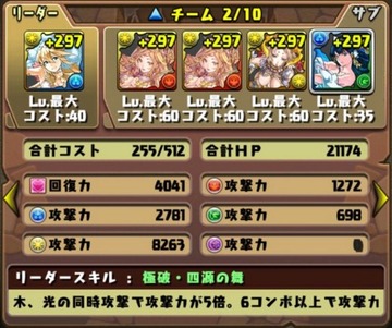 ゼウスドラゴン挑戦パーティ9