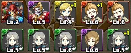 パズバトコラボガチャ結果5
