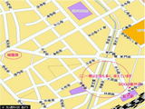 新竹城隍廟夜市地図