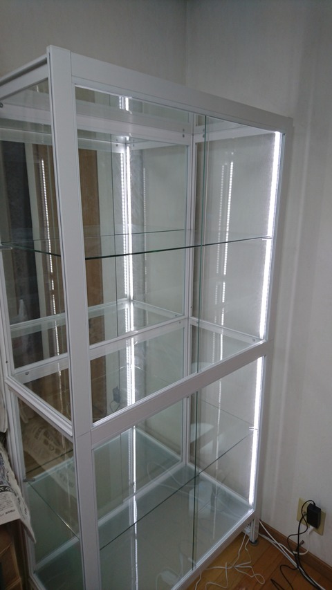 あみあみオクタショーケース 900ワイド　LEDバー2本付き フィギュア棚 あみあみオクタショーケース 900ワイド LEDバー2本付き フィギュア棚