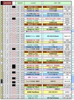 2019年WAGNER日程表2019-01-01