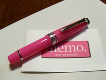 PenStyle memo 125th Anniversary 万年筆 NAGASAWA 「PenStyle memo」 125th Anniversary : ぺん