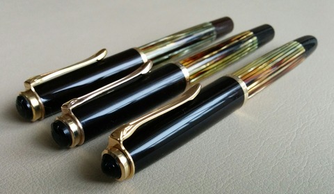 たった三本のコレクション PELIKAN 400 400N 400NN : スティロ プリュム